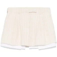 Юбка мини в тонкую полоску Юбка мини в тонкую полоску