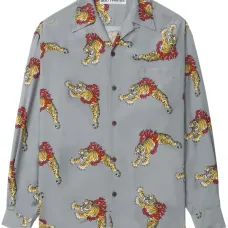 Рубашка с принтом из коллаборации с Tim Lehi