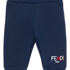 Спортивные брюки с вышитым логотипом