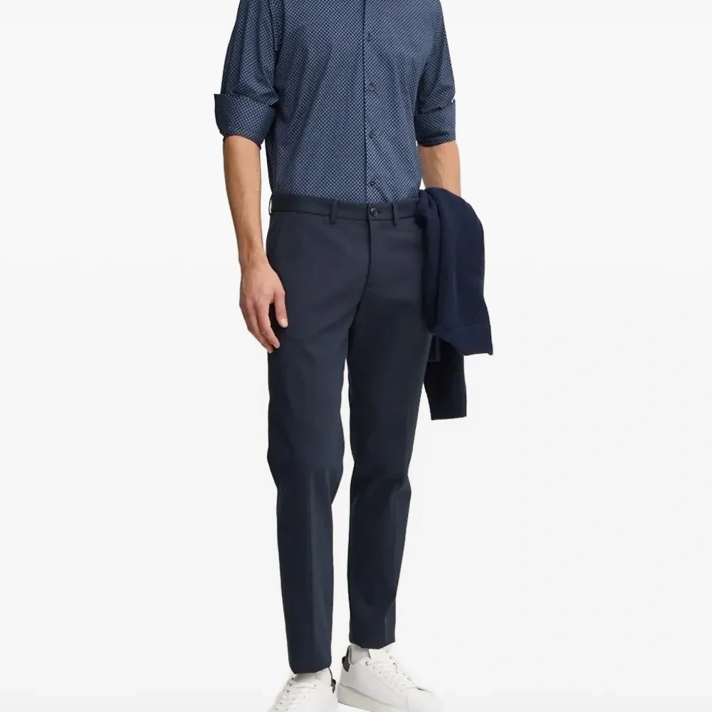 Рубашка с геометричным принтом