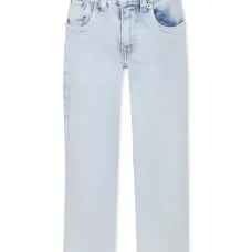 Джинсы с нашивкой-логотипом