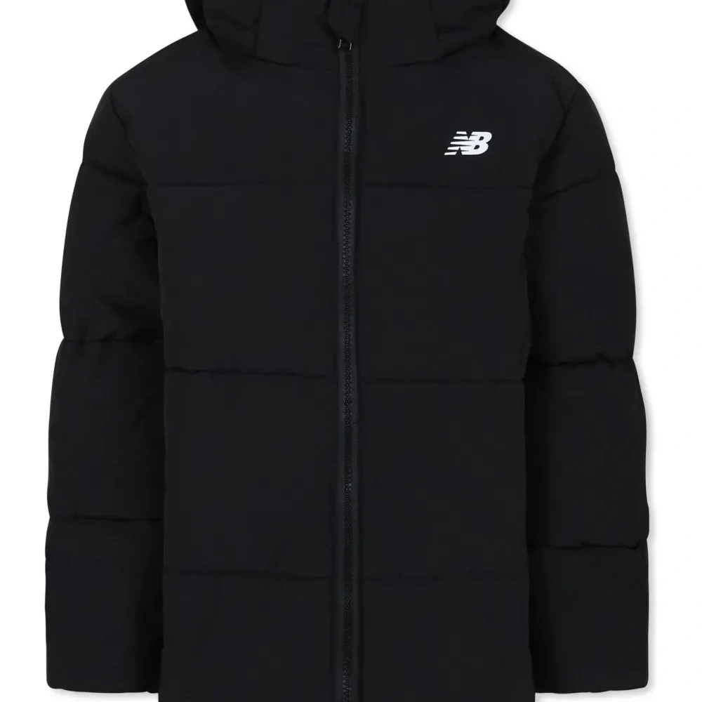 Пуховик с логотипом