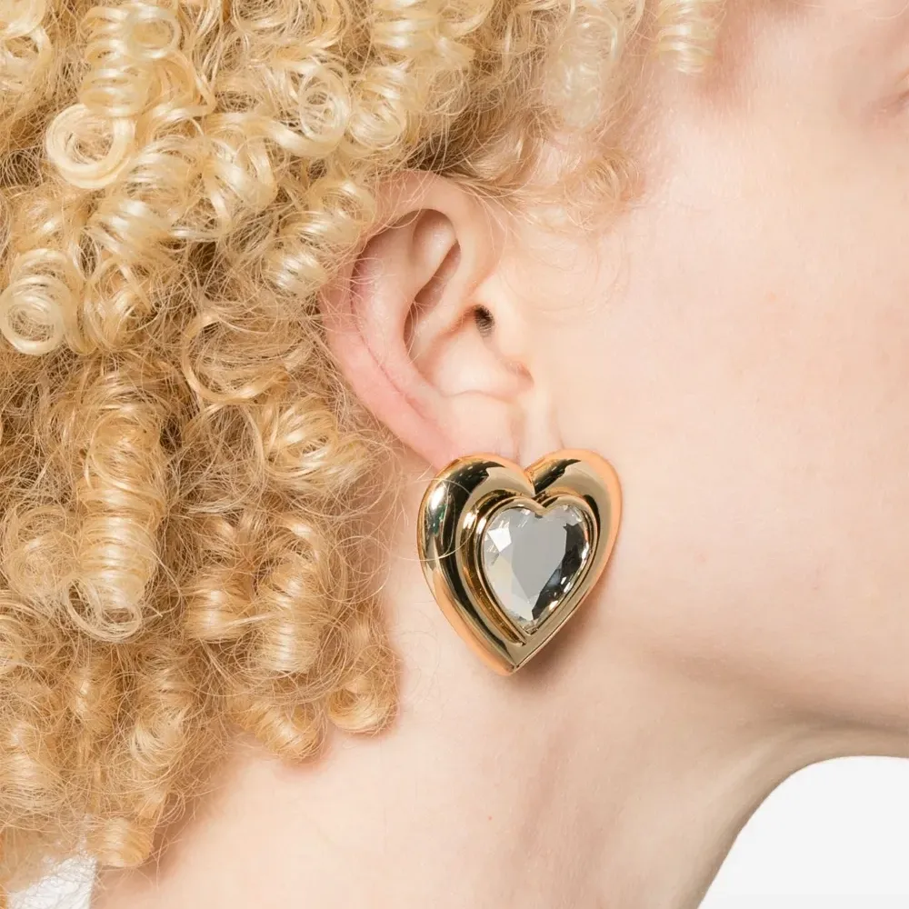 Серьги с кристаллами