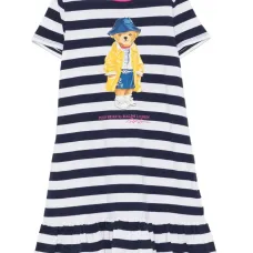 Платье с принтом Polo Bear