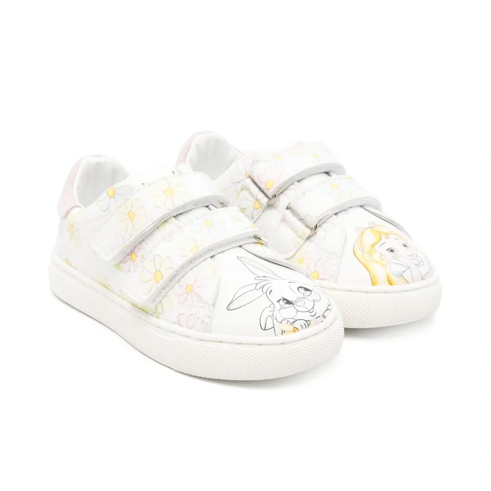 Кеды с цветочным принтом