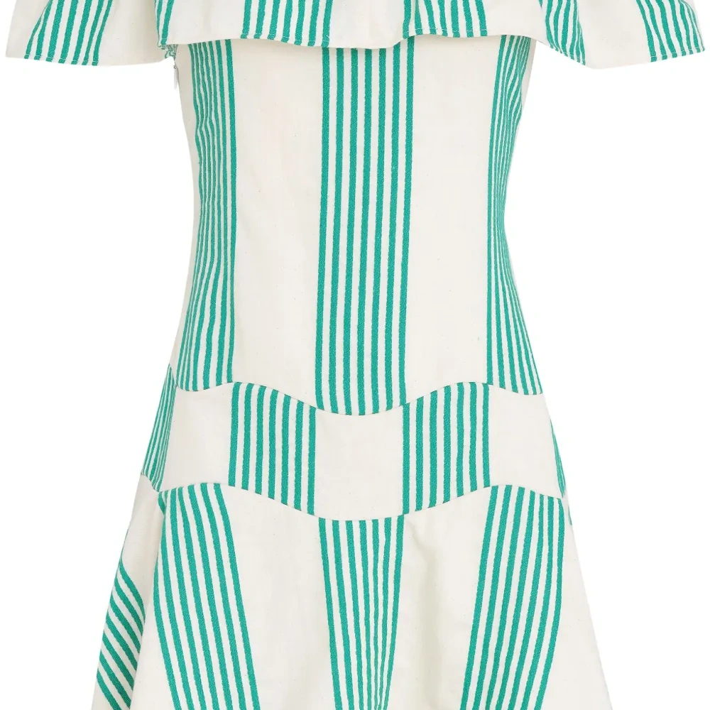 Платье мини в полоску из коллаборации с Jade Jade