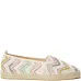Эспадрильи с узором зигзаг