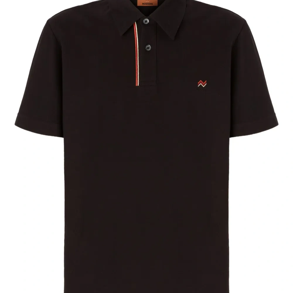 Рубашка поло с вышитым логотипом