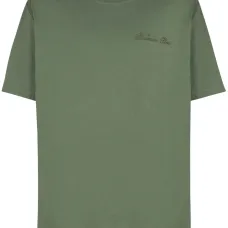 Футболка с вышитым логотипом