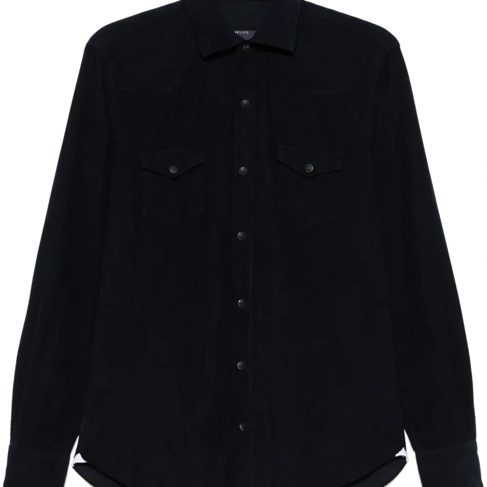 Вельветовая рубашка