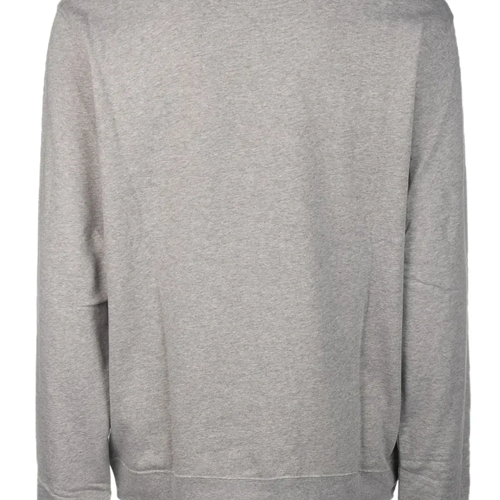 толстовка с круглым вырезом и логотипом