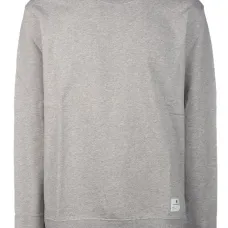 толстовка с круглым вырезом и логотипом толстовка с круглым вырезом и логотипом