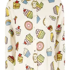 Блузка с принтом