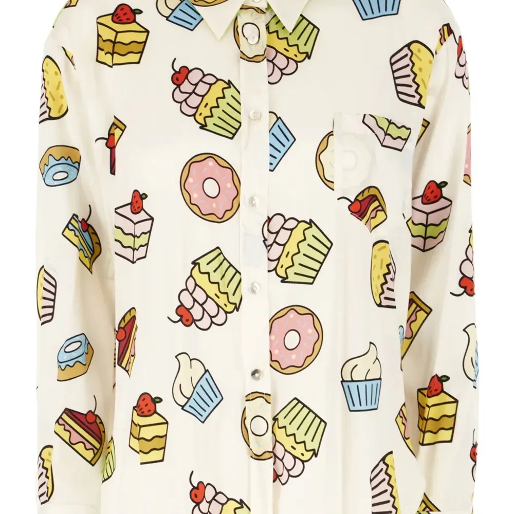 Блузка с принтом