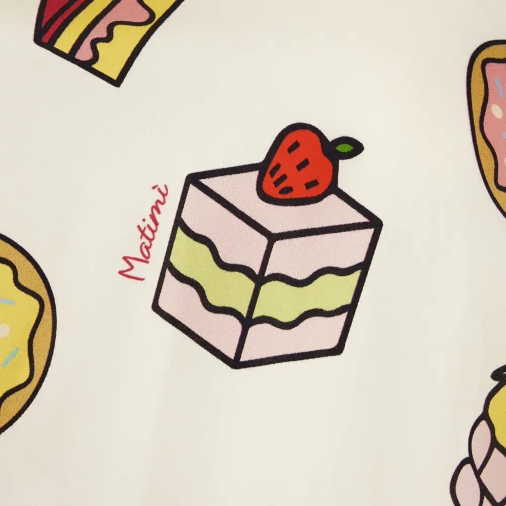 Блузка с принтом