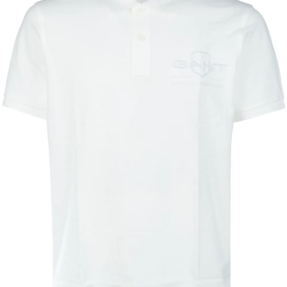 Рубашка поло с вышитым логотипом