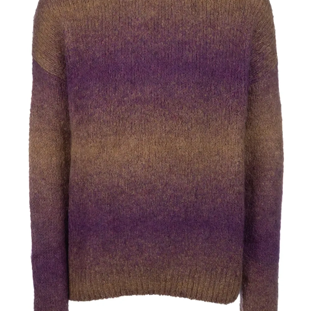 Джемпер с эффектом омбре