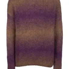 Джемпер с эффектом омбре