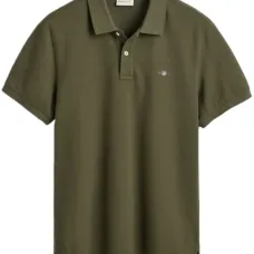 Рубашка поло с вышитым логотипом