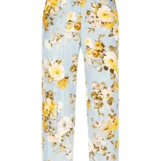 Брюки с цветочным принтом