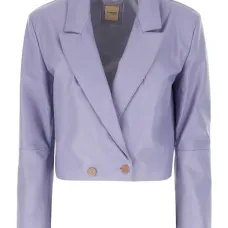 укороченный двубортный пиджак укороченный двубортный пиджак