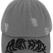 Бейсболка с эффектом потертости