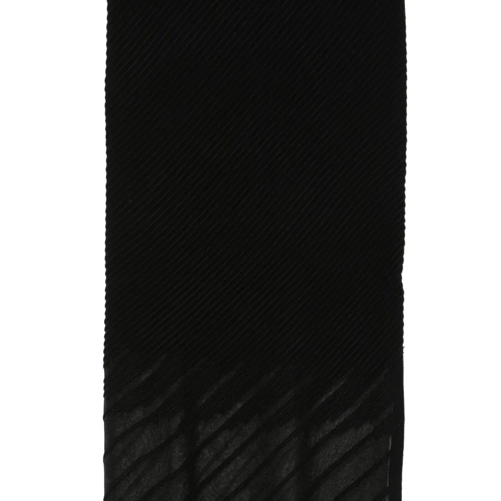 Бесшовная юбка миди в рубчик