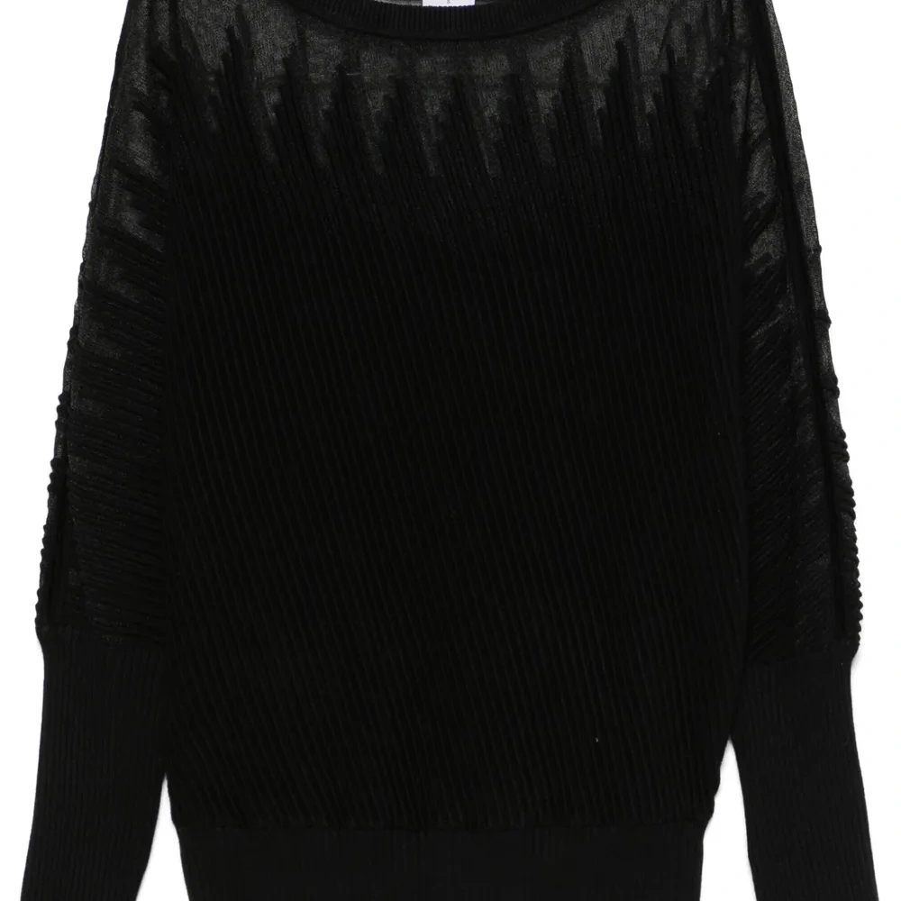 Свитер в рубчик