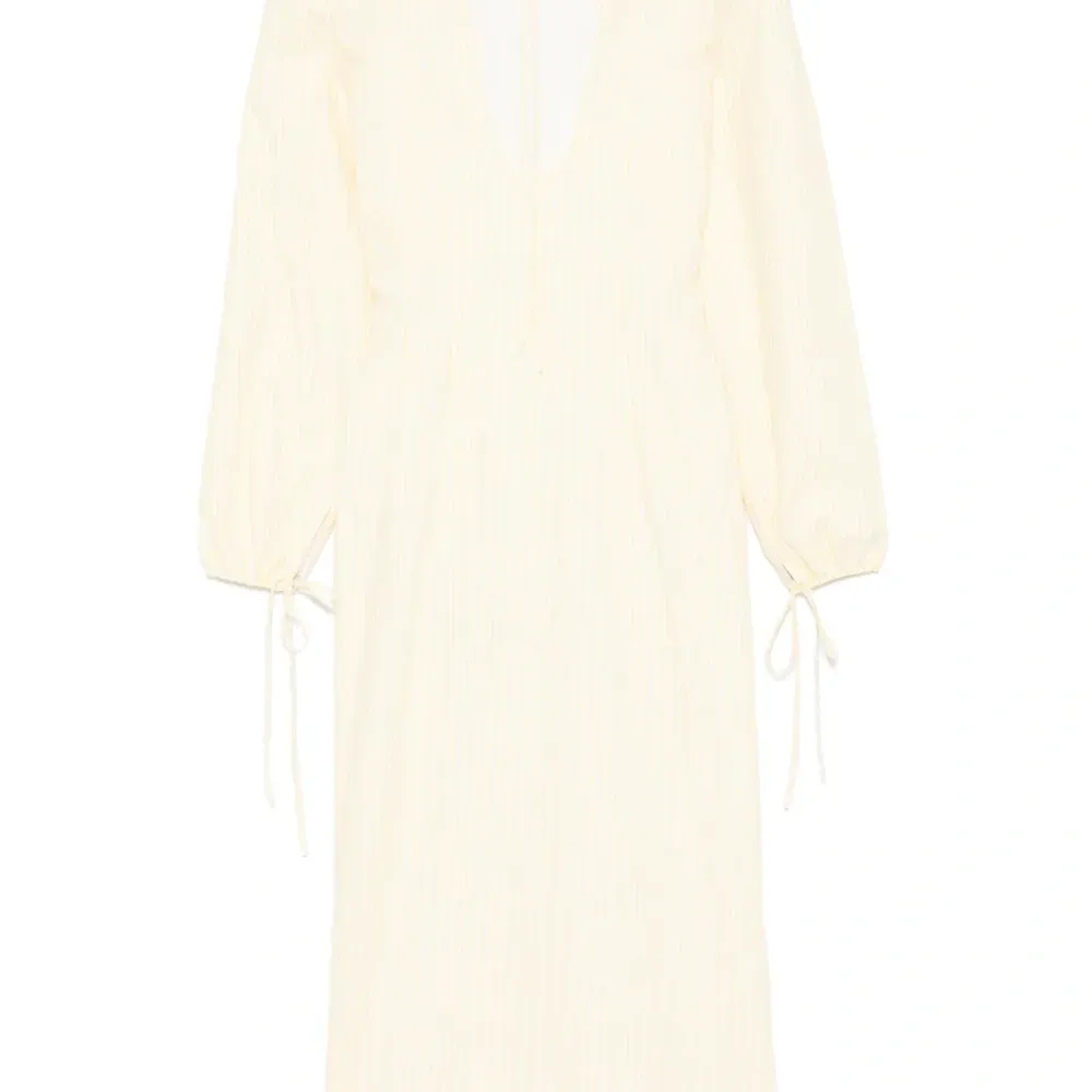 Платье макси в полоску