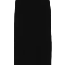 Юбка макси с цветочной аппликацией