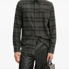 Клетчатая рубашка Irving на пуговицах Клетчатая рубашка Irving на пуговицах