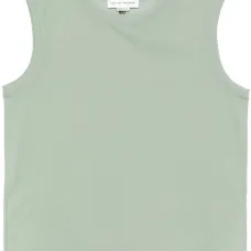 Меланжевый топ без рукавов