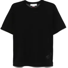 Меланжевый топ без рукавов