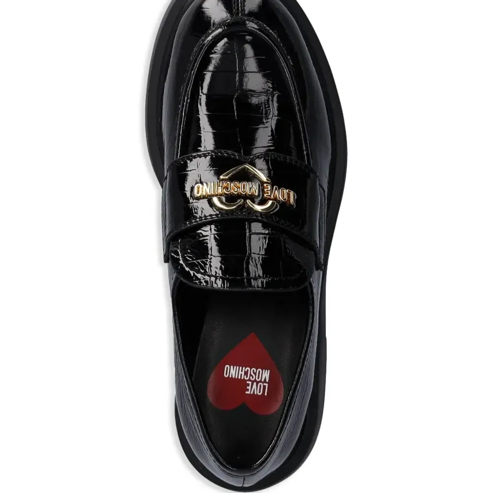 Лоферы с логотипом