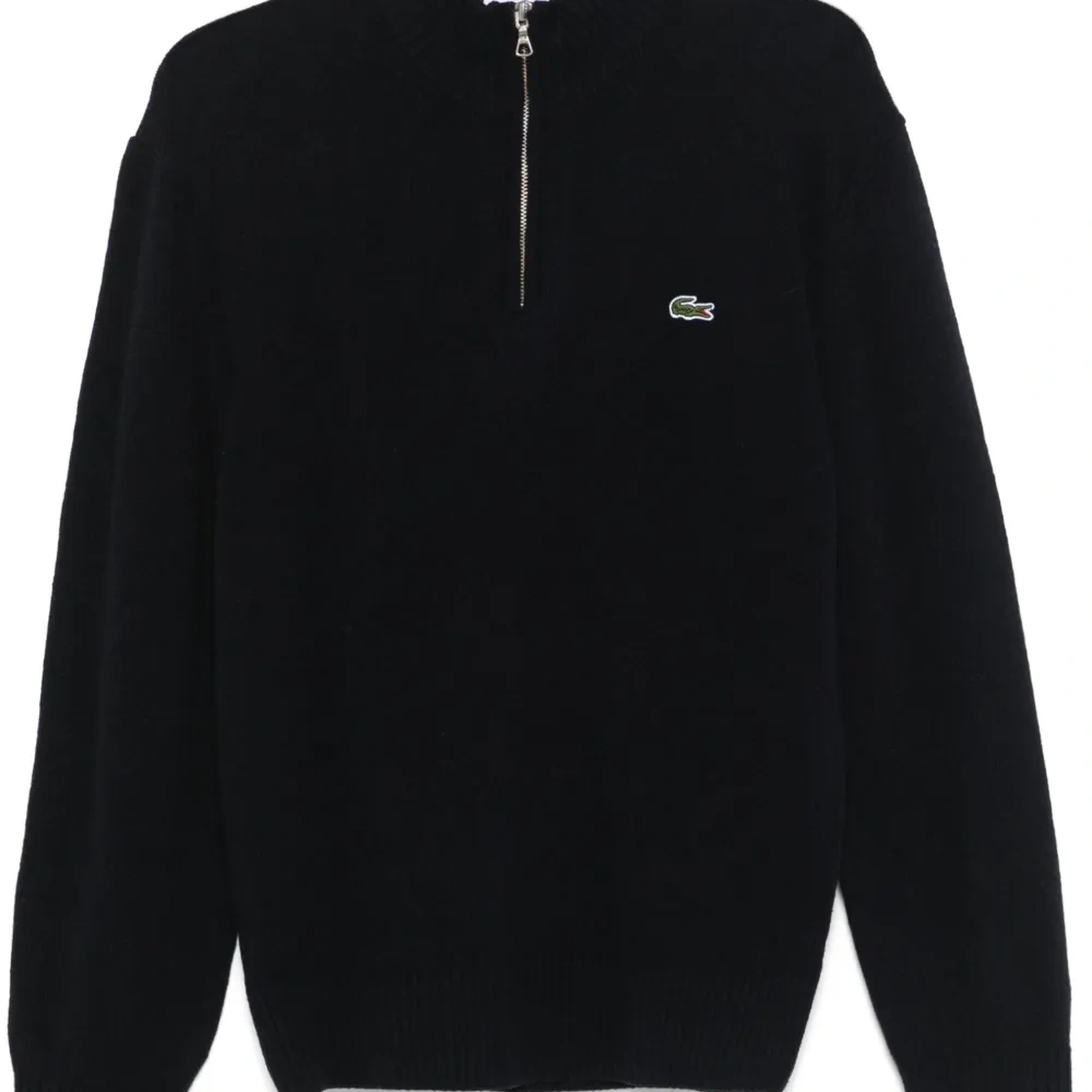 Свитер с воротником на молнии