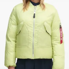 Куртка MA-1 с карманом на молнии