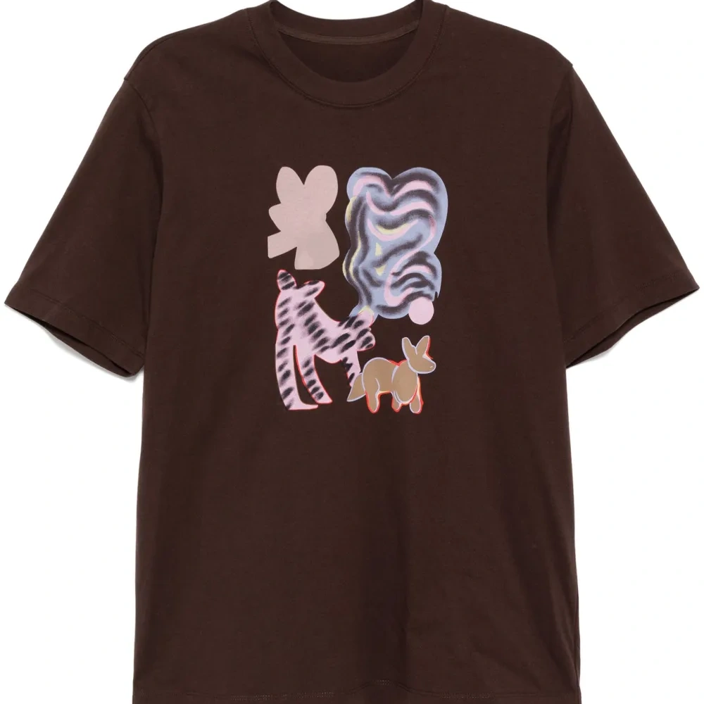 Футболка с принтом