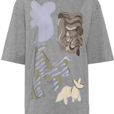 Футболка с графичным принтом