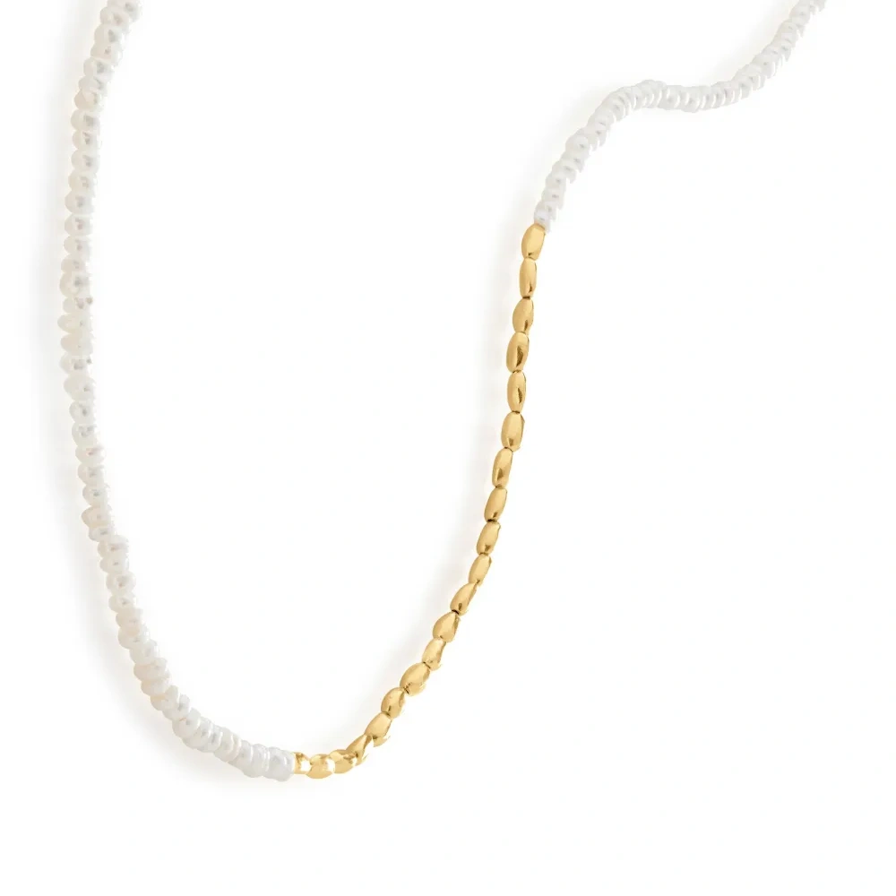 Колье Mini Nugget Pearl