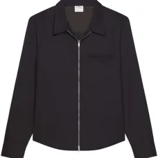 Твиловая рубашка на молнии