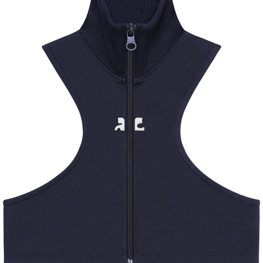 Укороченный топ из джерси Укороченный топ из джерси