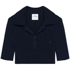 Укороченная рубашка поло