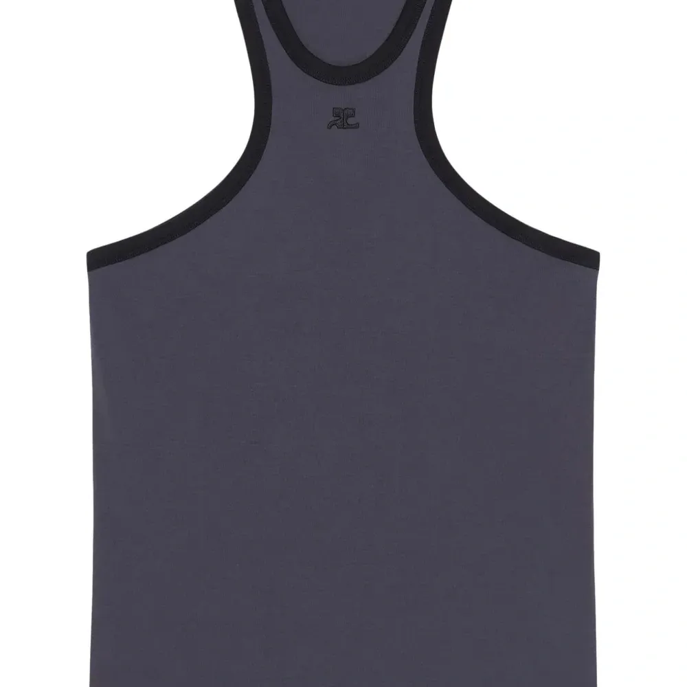 Топ с контрастной отделкой Топ с контрастной отделкой