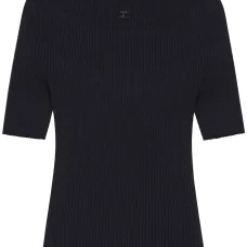 Джемпер в рубчик