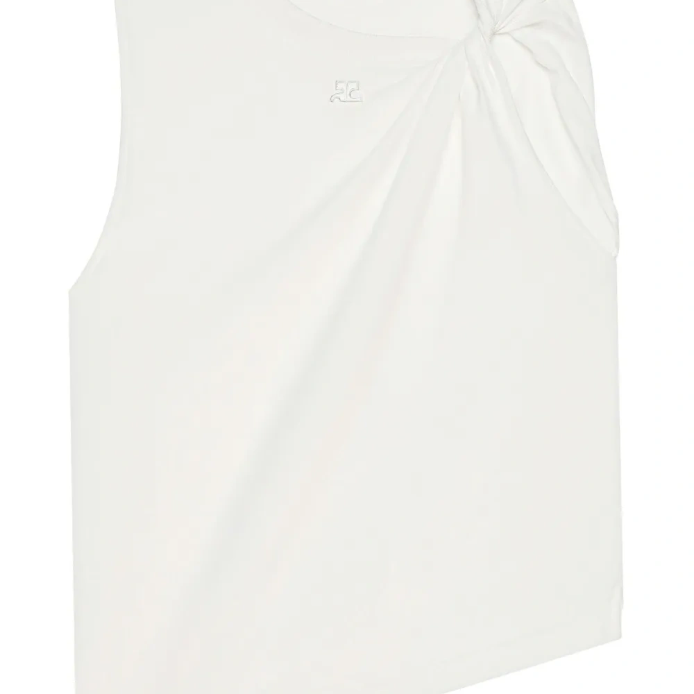 Топ Twist без рукавов