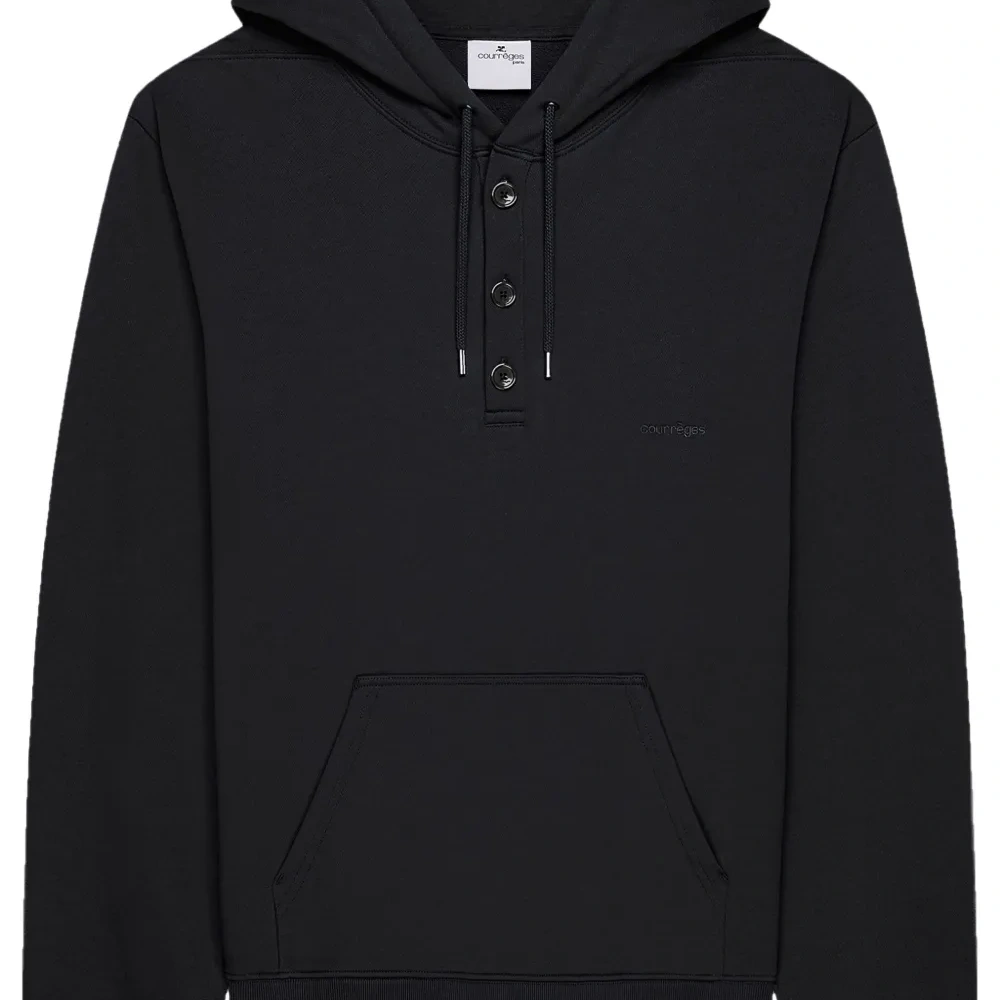 Худи на пуговицах