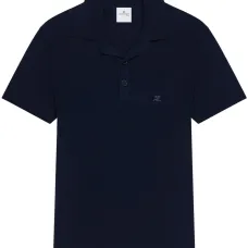 Рубашка поло в рубчик