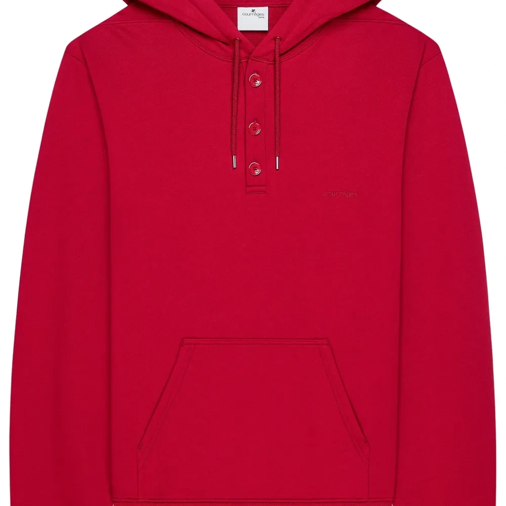 Худи на пуговицах