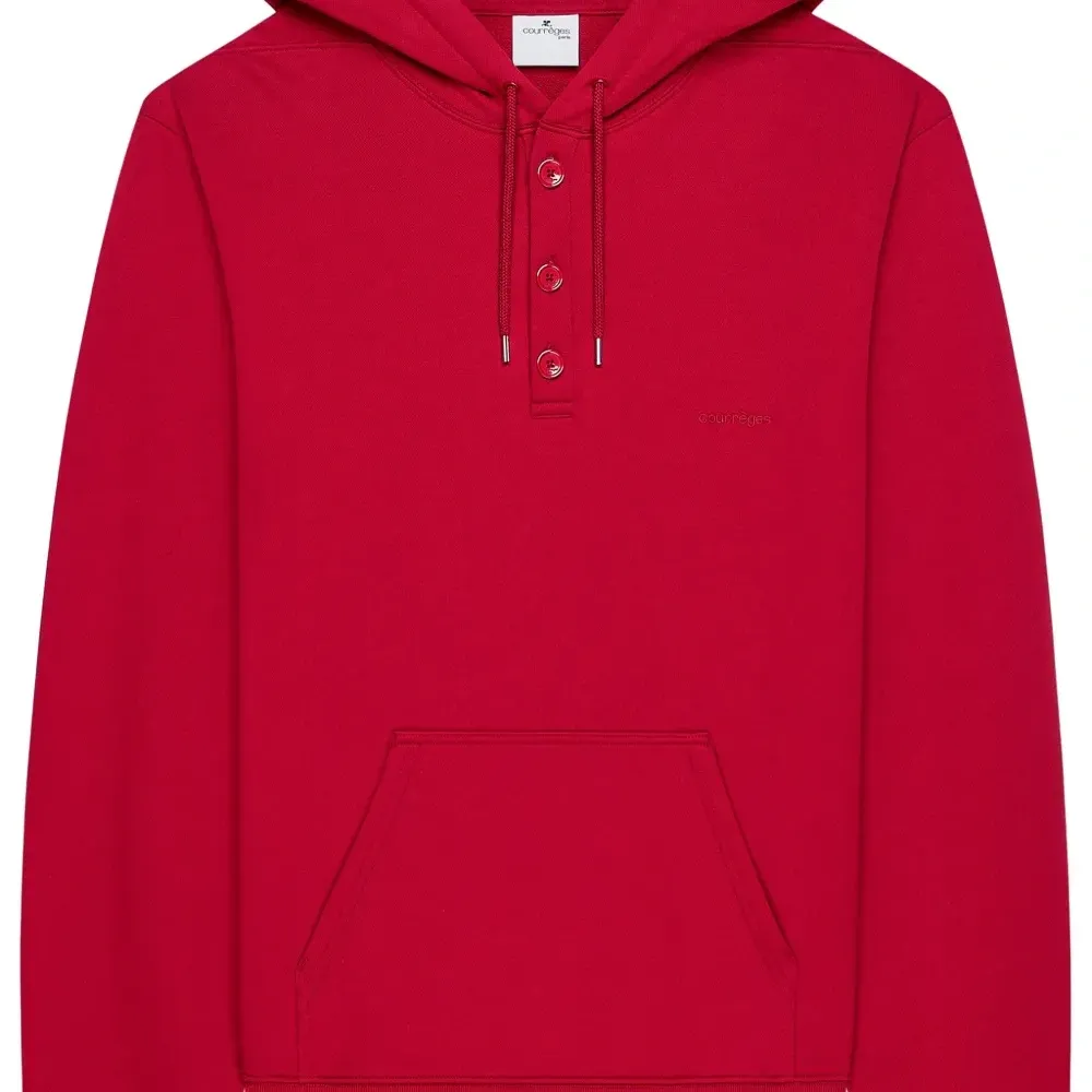 Худи на пуговицах