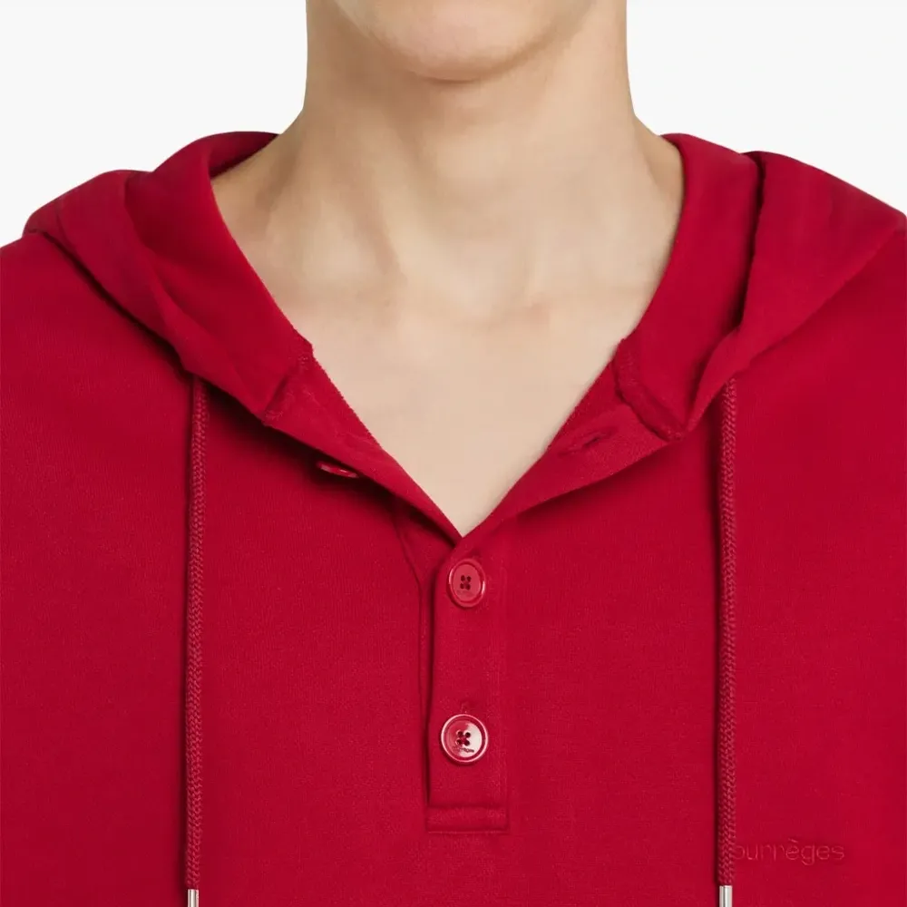 Худи на пуговицах